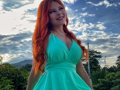 Aleja_Cruz - female with red hair and  small tits webcam at ImLive