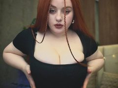 AliceMoonLl - female with red hair and  big tits webcam at ImLive