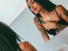 AllisonCruz1 - female with black hair and  small tits webcam at ImLive