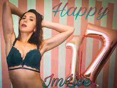 OliviaBlu - female with brown hair and  big tits webcam at LiveJasmin