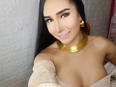 BarbieDollDomi - shemale with black hair webcam at ImLive