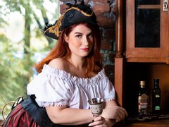 ClaireMayers - female with red hair webcam at LiveJasmin