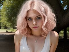 Dark_Chloe69 - blond female with  small tits webcam at ImLive