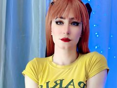 DaliaRousee - shemale with red hair webcam at LiveJasmin
