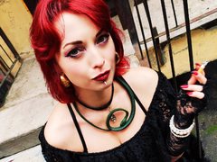 DemonAsmodeus - female with red hair and  small tits webcam at ImLive