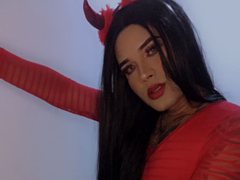 DorinnaTelia - shemale with black hair and  big tits webcam at xLoveCam