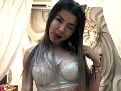 exxxotique - blond shemale with  big tits webcam at ImLive