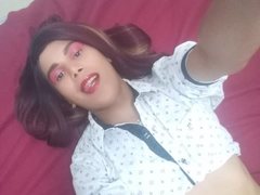 Georginafoxxy_ - shemale with brown hair webcam at ImLive