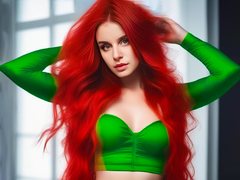GingerCarrot - female with red hair webcam at ImLive