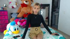 HannahTs - blond shemale with  small tits webcam at xLoveCam