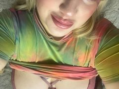 KateJen - blond female with  big tits webcam at xLoveCam