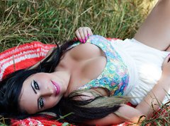 KarlaGray - female with black hair and  big tits webcam at LiveJasmin