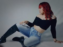 Kloy_Little - female with red hair and  big tits webcam at ImLive