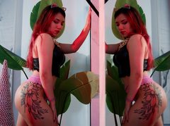 LinaxLu - female with red hair and  small tits webcam at ImLive