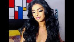 MariaPaulaHOT - shemale with black hair webcam at ImLive