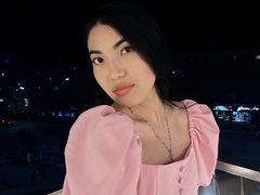 MinaSoul - female with black hair and  small tits webcam at ImLive