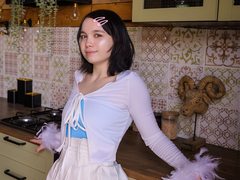 OliviaBaer - female with black hair and  small tits webcam at LiveJasmin