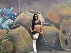PAULYNA_FRANCO - shemale with black hair and  small tits webcam at ImLive