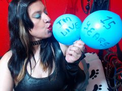 RandyFetish69 - female with black hair and  big tits webcam at ImLive