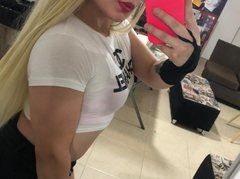 ShantalBlonde - shemale with black hair and  small tits webcam at ImLive