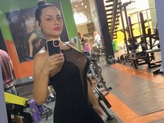 shantalMille - female with brown hair and  big tits webcam at ImLive
