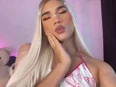 shophiesweet - blond shemale webcam at ImLive