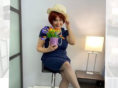 StardancerAnna - female with red hair and  big tits webcam at ImLive