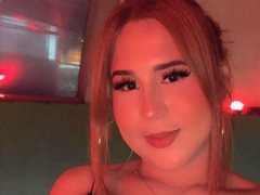 SweettSofia230 - blond shemale with  big tits webcam at ImLive