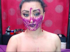 KarinaGray - female with black hair and  big tits webcam at xLoveCam