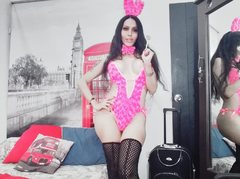 thaislegs - shemale with black hair and  big tits webcam at ImLive