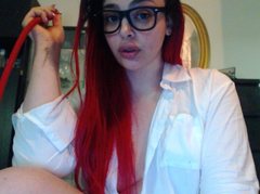 tssandy - shemale with red hair webcam at ImLive
