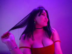 AlexaSalazar - female with black hair webcam at LiveJasmin