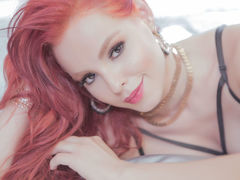 MalenaSerik - female with red hair and  big tits webcam at LiveJasmin