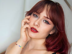 AnastasiaStely - female with red hair webcam at LiveJasmin