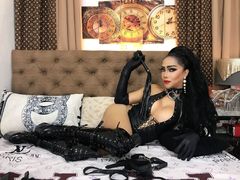 AngelicaZobel - shemale with brown hair webcam at LiveJasmin