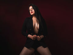 AnnyCacho - female with black hair and  big tits webcam at LiveJasmin