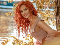 AriiMoon - female with red hair webcam at LiveJasmin