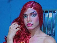 BrihanaGrace - shemale with red hair webcam at LiveJasmin