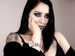 DominaJones - female with black hair and  big tits webcam at LiveJasmin