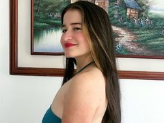 EstrellaClark - female with brown hair and  big tits webcam at LiveJasmin