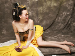 LiJia - female with brown hair and  big tits webcam at LiveJasmin