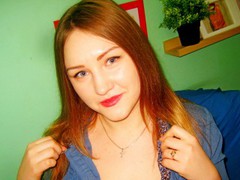 yadviga1 - female with red hair and  big tits webcam at ImLive