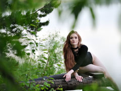 KsyushaFly - female with red hair webcam at LiveJasmin