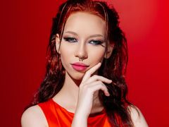 MaliaLandre - female with red hair webcam at LiveJasmin