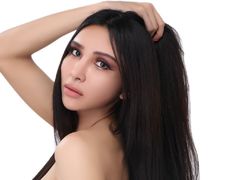 MariaNathalia - shemale with black hair webcam at LiveJasmin