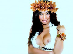 GigiAbusar - shemale with brown hair and  big tits webcam at LiveJasmin