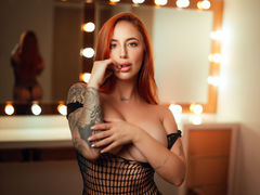 NiaBahamon - female with red hair and  big tits webcam at LiveJasmin