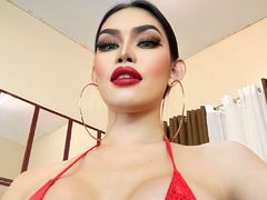 NikkiePoarch - shemale with black hair and  small tits webcam at LiveJasmin