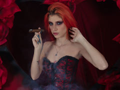 ScarletHalls - female with red hair and  small tits webcam at LiveJasmin