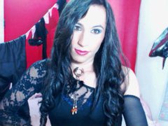 Sexycattv1 - shemale with black hair and  small tits webcam at ImLive